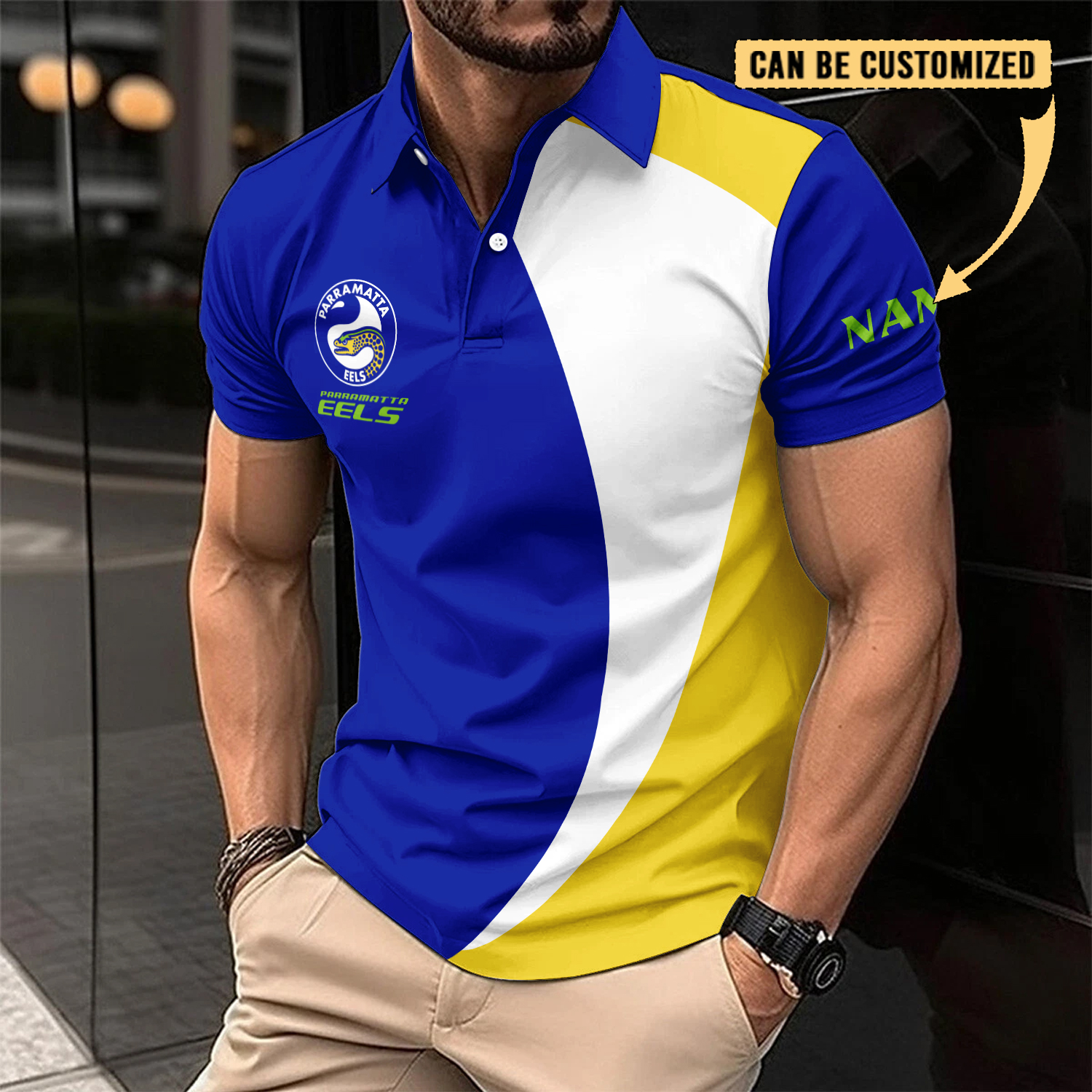 Auspiritmerch Parramatta Eels Personalized Polo Shirt Gift For Fans