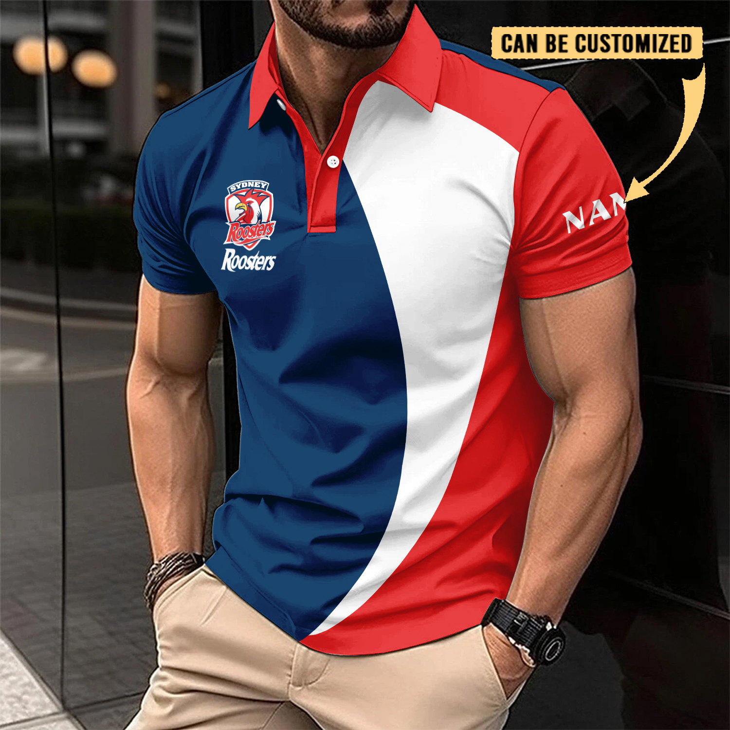 Auspiritmerch Sydney Roosters Personalized Polo Shirt Gift For Fans