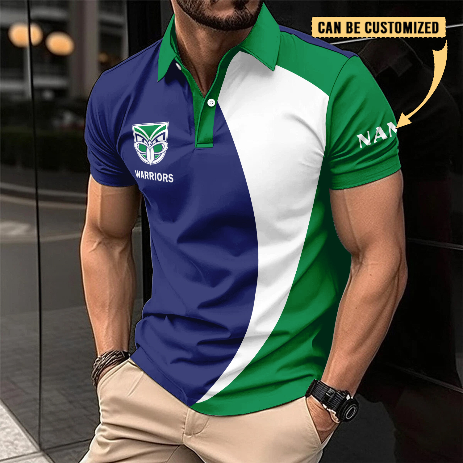 Auspiritmerch New Zealand Warriors Personalized Polo Shirt Gift For Fans