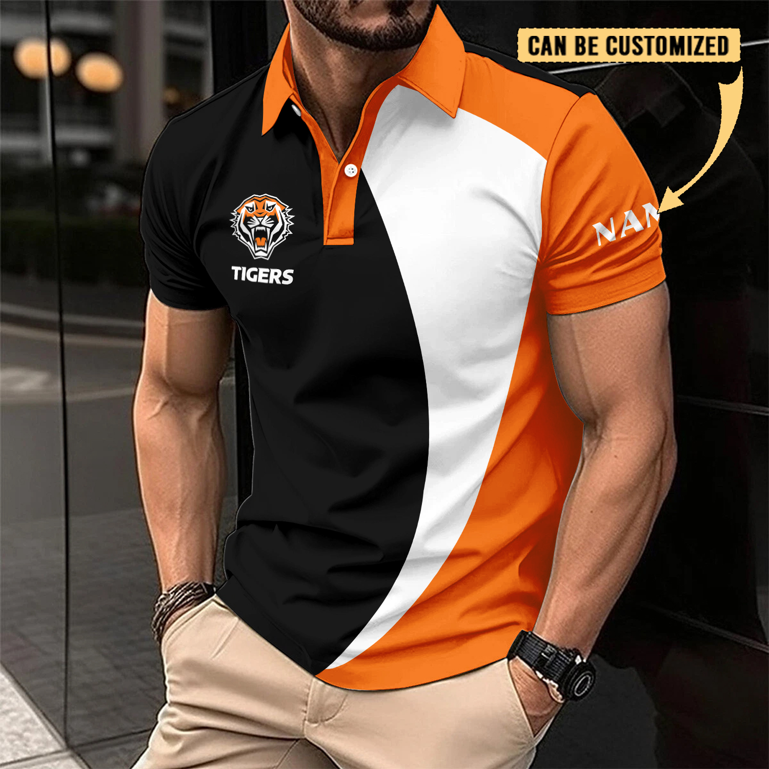 Auspiritmerch Wests Tigers Personalized Polo Shirt Gift For Fans