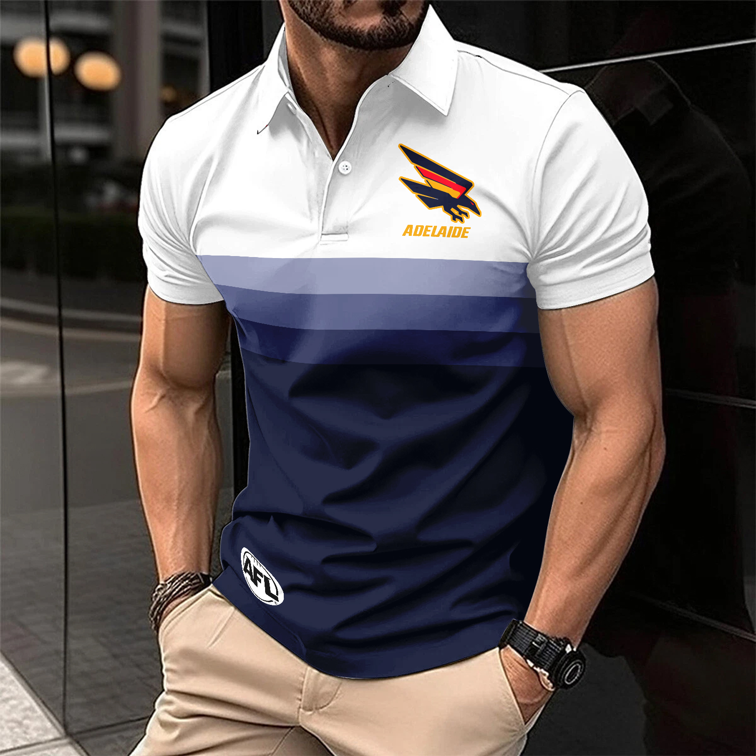 Auspiritmerch Adelaide Crows Personalized Polo Shirt Gift For Fans