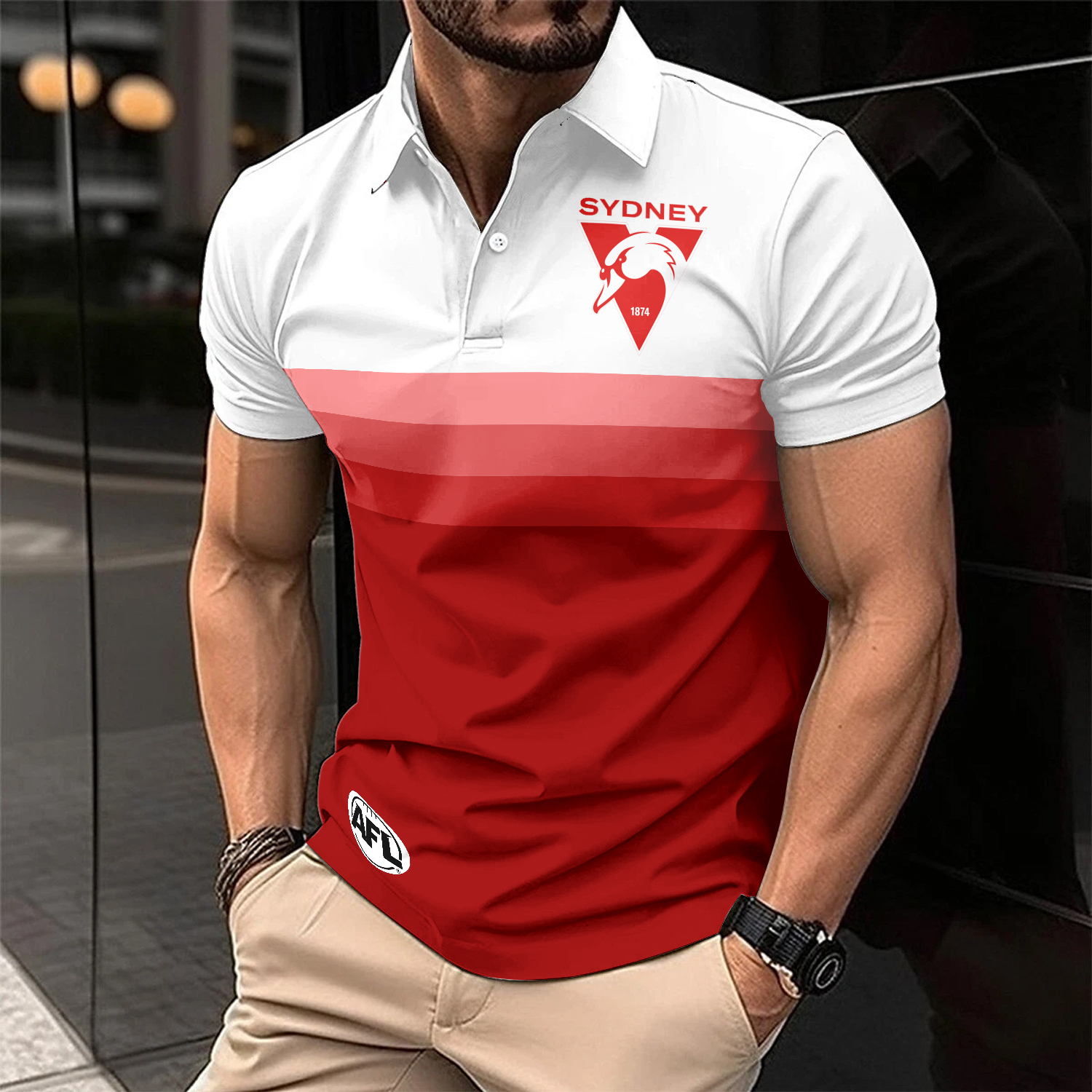 Auspiritmerch Sydney Swans Personalized Polo Shirt Gift For Fans