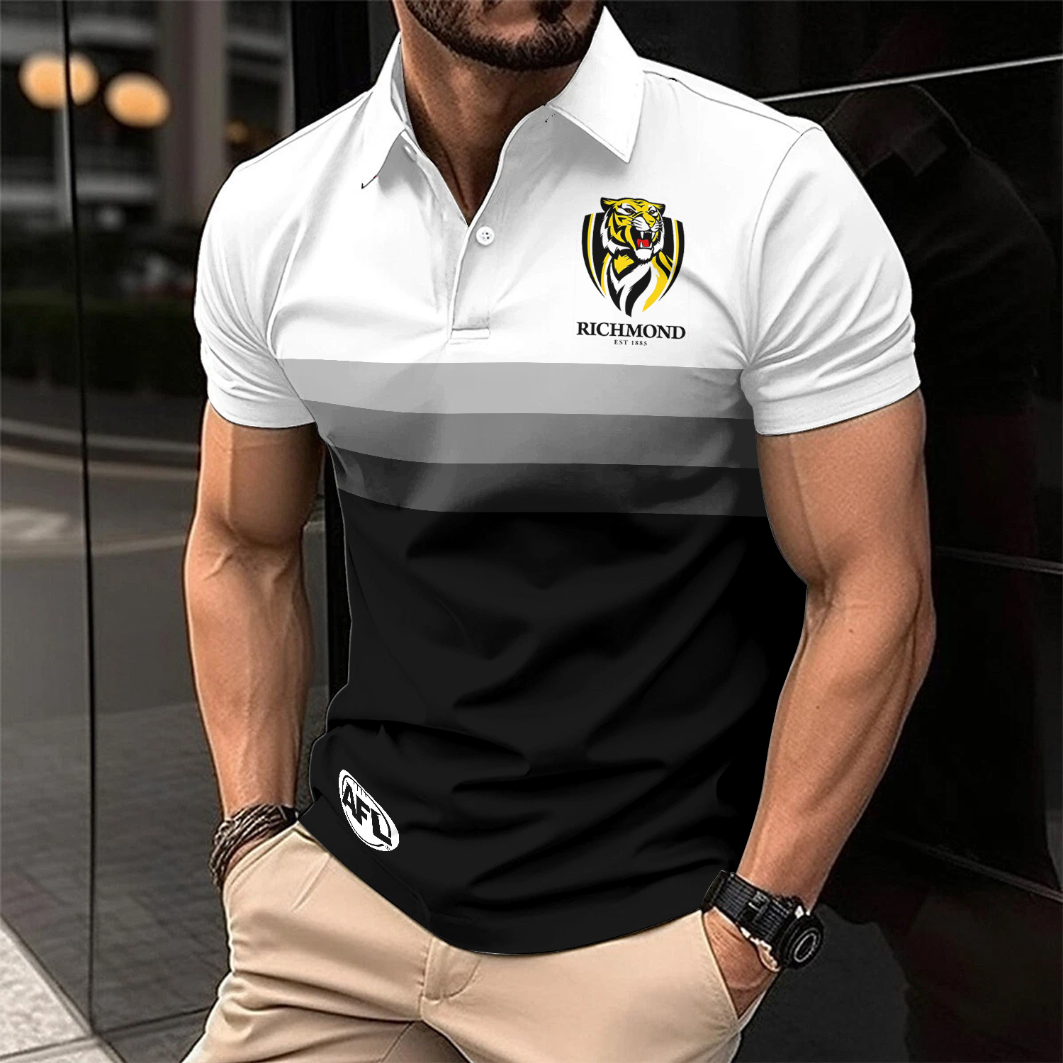 Auspiritmerch Richmond Tigers Personalized Polo Shirt Gift For Fans