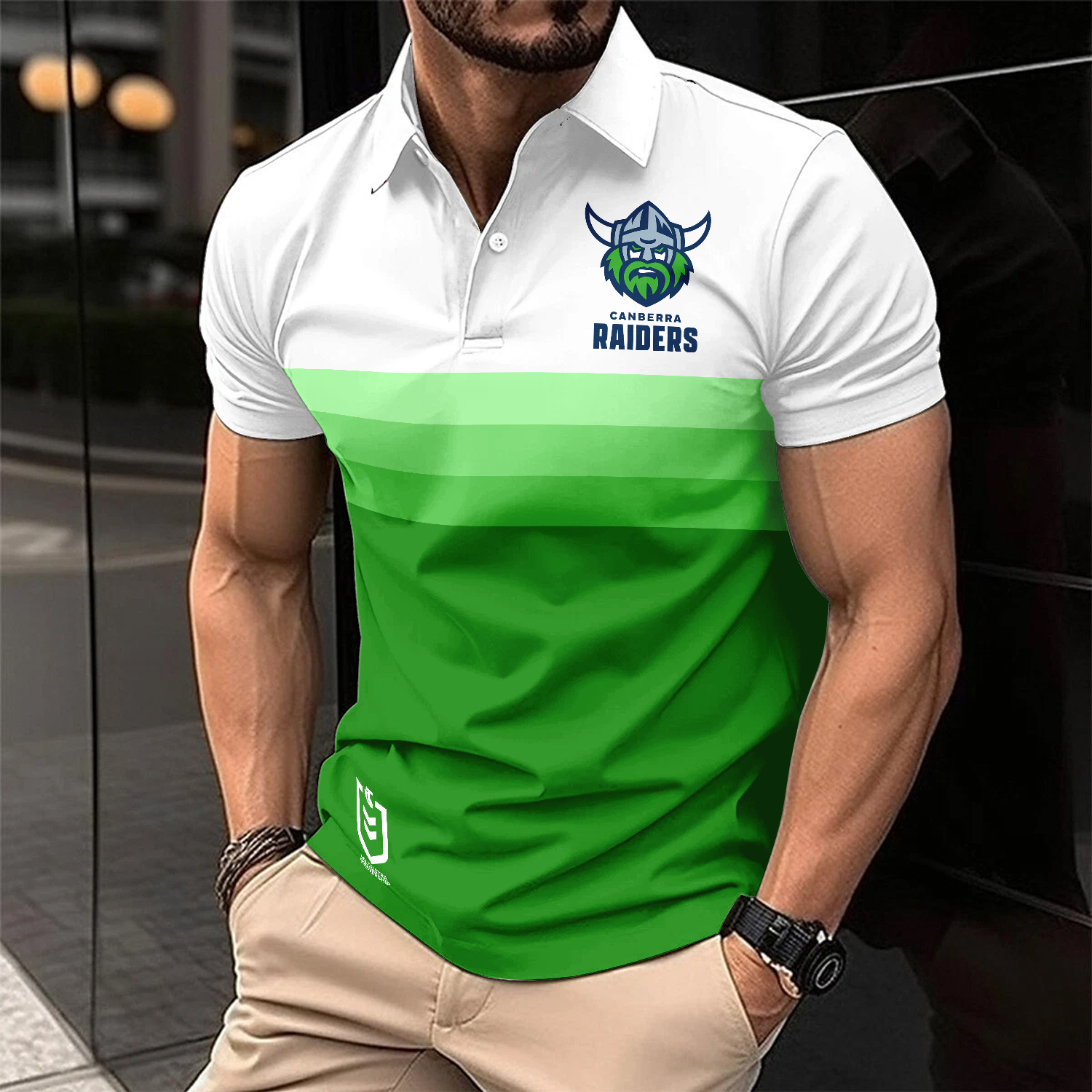 Auspiritmerch Canberra Raiders Personalized Polo Shirt Gift For Fans