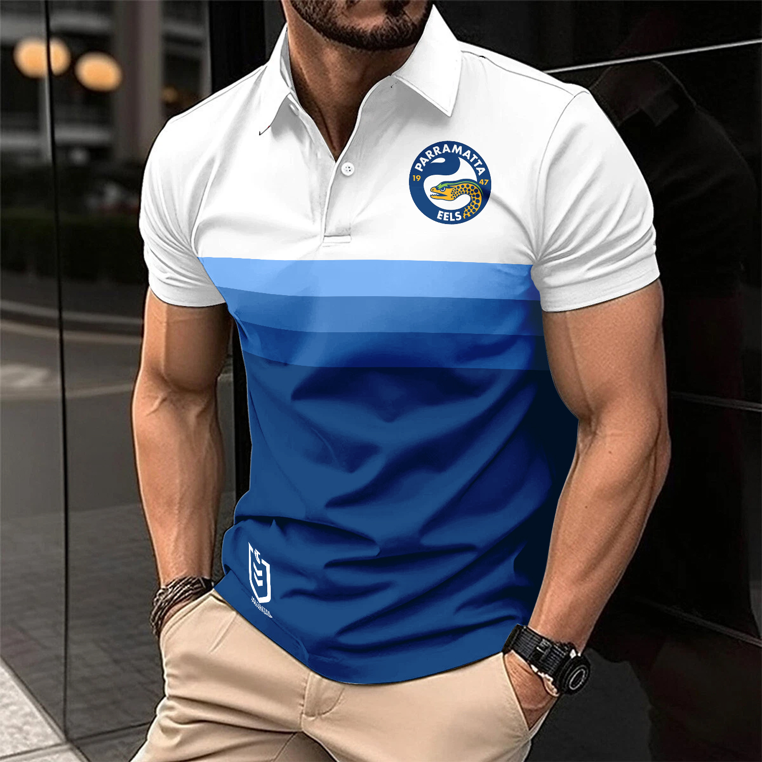 Auspiritmerch Parramatta Eels Personalized Polo Shirt Gift For Fans