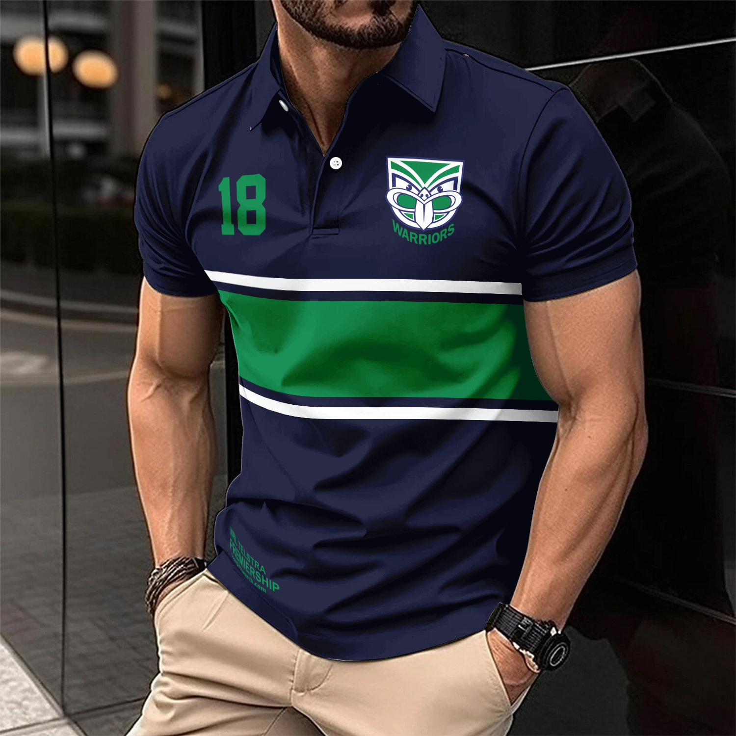 Auspiritmerch New Zealand Warriors Personalized Polo Shirt Gift For Fans