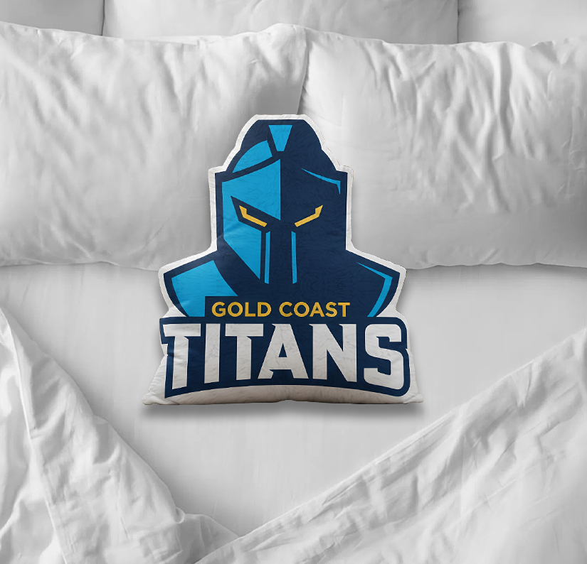 Auspiritmerch Gold Coast Titans Custom Shaped Pillow Gift For Fans