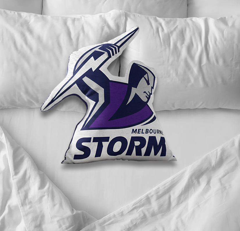 Auspiritmerch Melbourne Storm Custom Shaped Pillow Gift For Fans