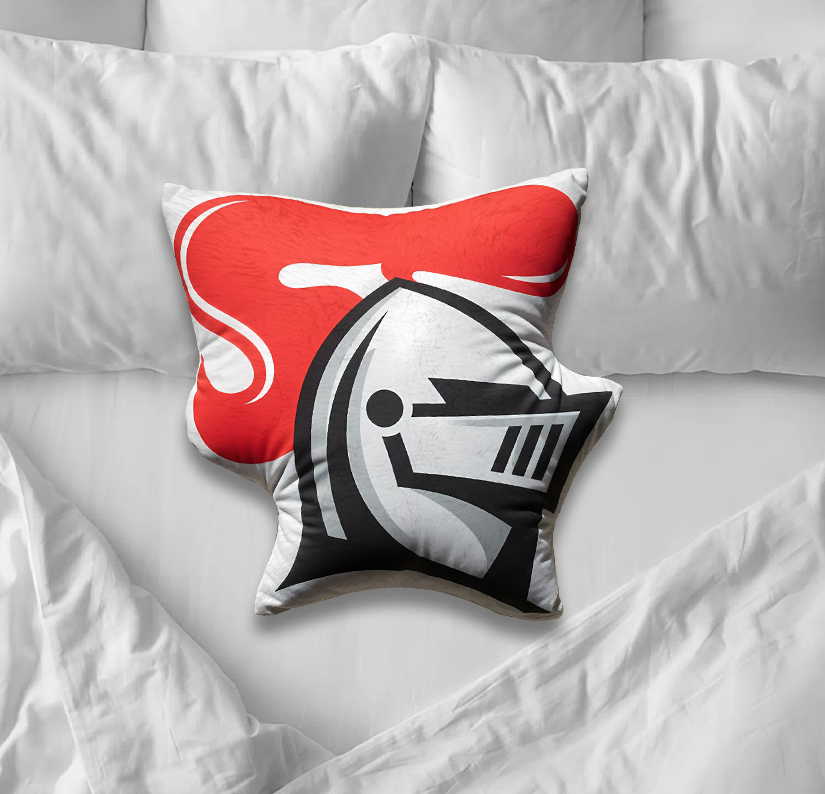 Auspiritmerch Newcastle Knights Custom Shaped Pillow Gift For Fans
