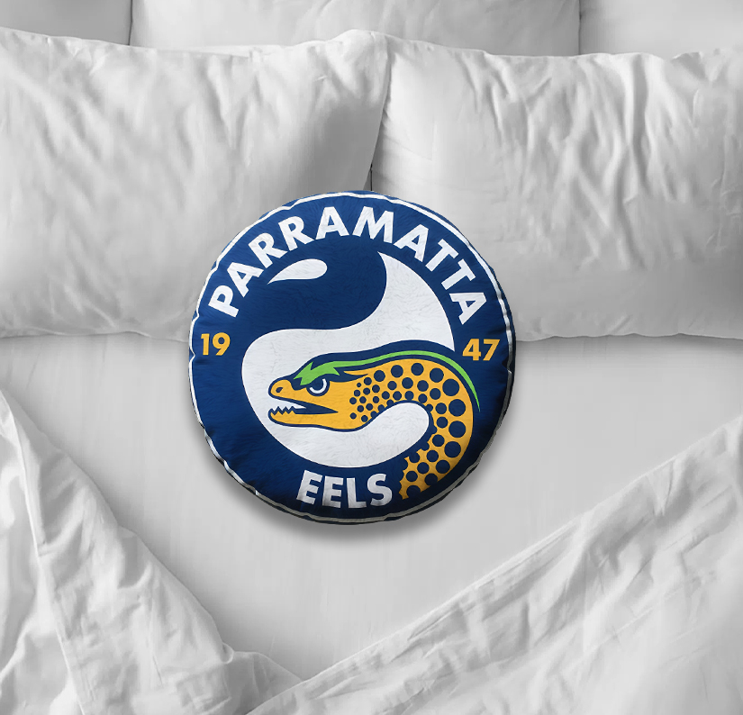 Auspiritmerch Parramatta Eels Custom Shaped Pillow Gift For Fans