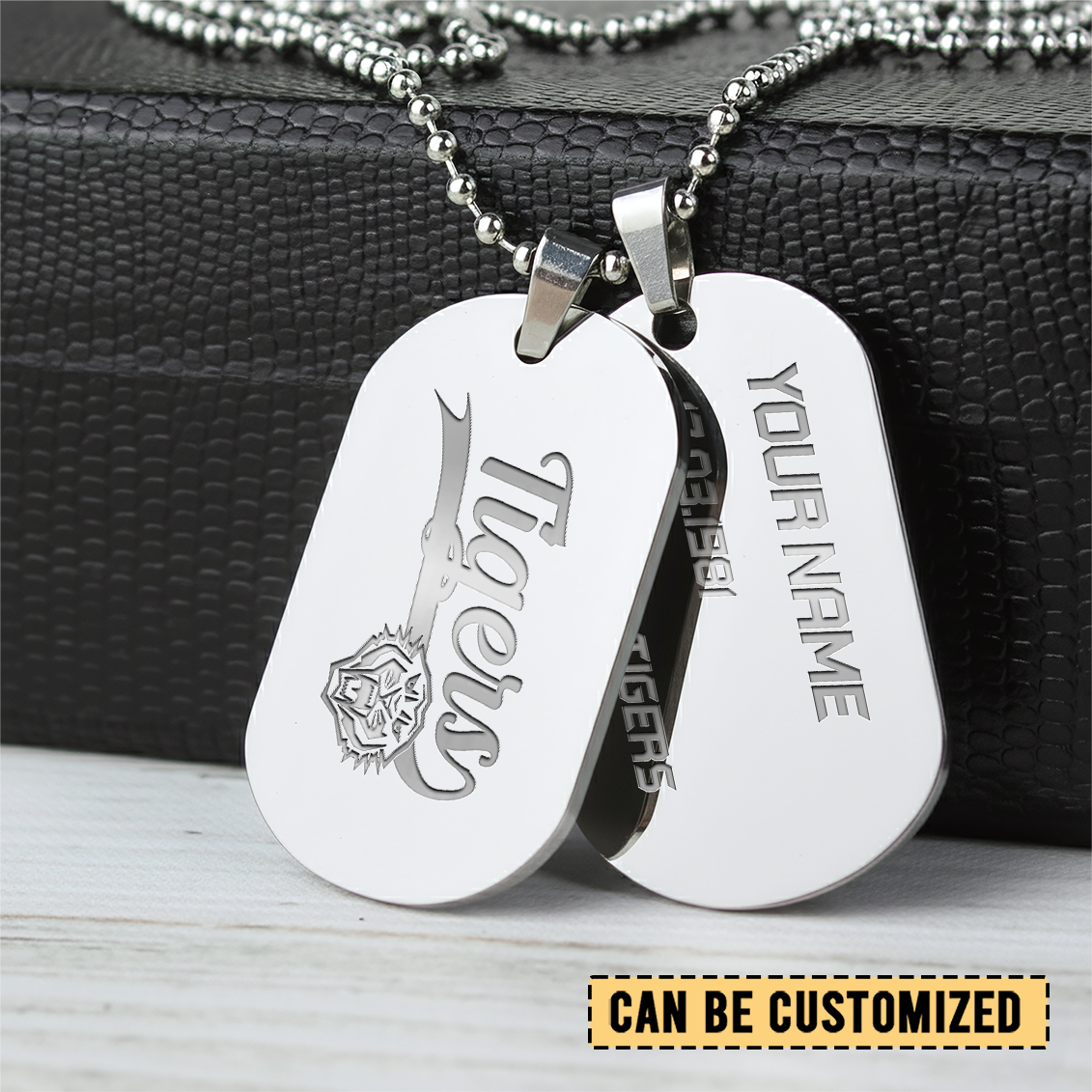 Auspiritmerch Wests Tigers Personalized Necklace Dog Tag For Fans