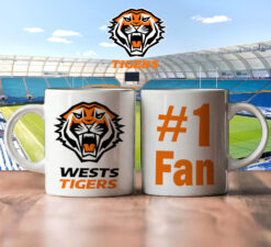 Auspiritmerch Wests Tigers Personalized Mug Gift For Fans - Style 2