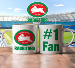 Auspiritmerch South Sydney Rabbitohs Personalized Mug Gift For Fans - Style 2
