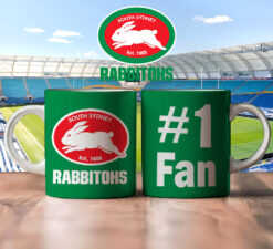Auspiritmerch South Sydney Rabbitohs Personalized Mug Gift For Fans - Style 1