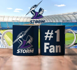 Auspiritmerch Melbourne Storm Personalized Mug Gift For Fans - Style 1