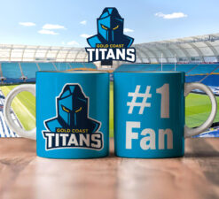 Auspiritmerch Gold Coast Titans Personalized Mug Gift For Fans
