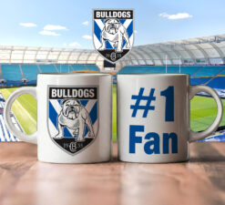 Auspiritmerch Canterbury-Bankstown Bulldogs Personalized Mug Gift For Fans - Style 2