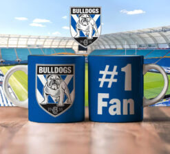 Auspiritmerch Canterbury-Bankstown Bulldogs Personalized Mug Gift For Fans