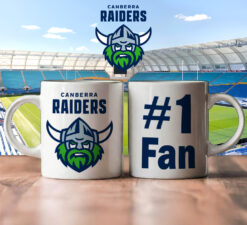 Auspiritmerch Canberra Raiders Personalized Mug Gift For Fans - Style 2