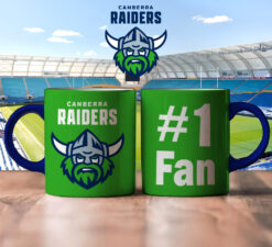 Auspiritmerch Canberra Raiders Personalized Mug Gift For Fans - Style 1