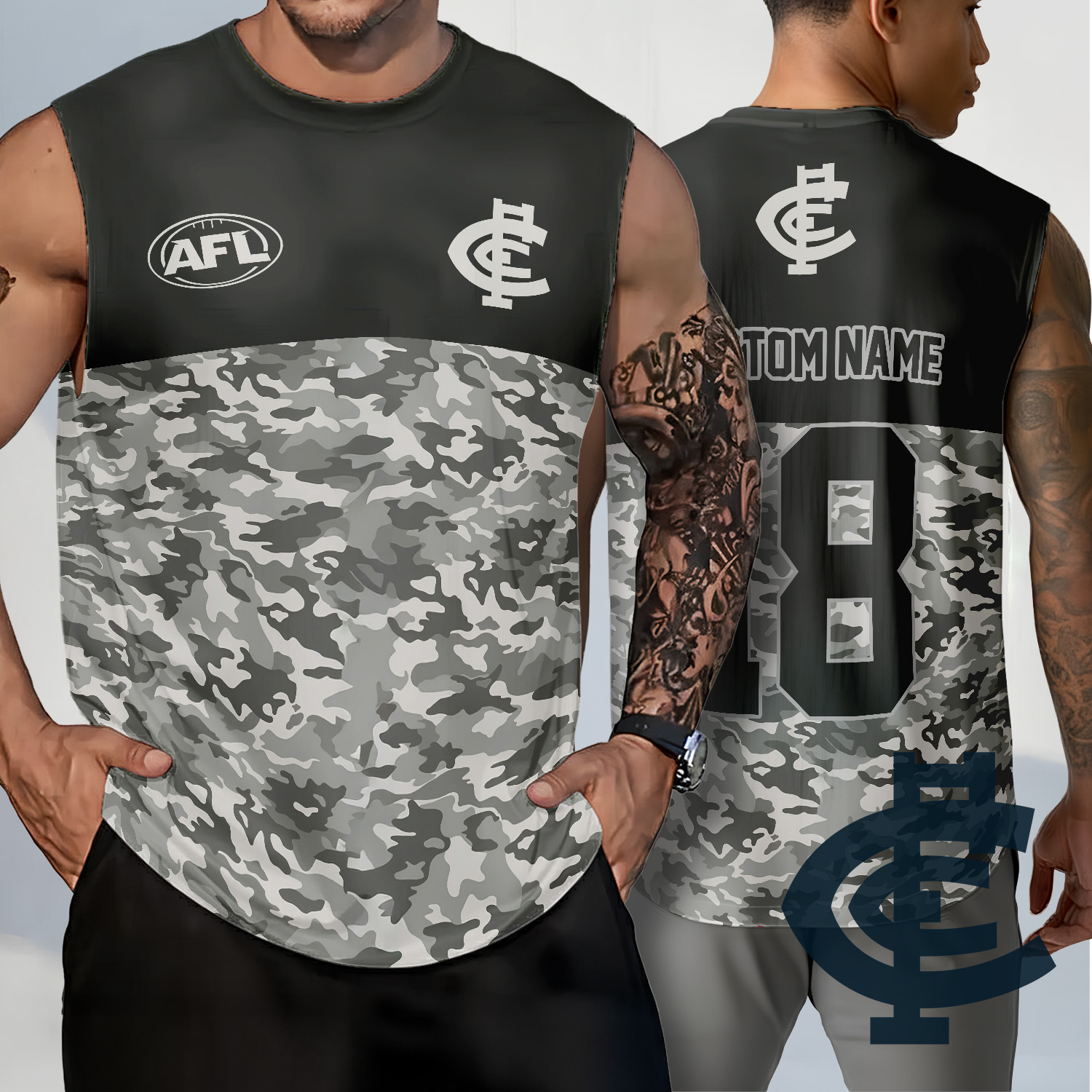 Auspiritmerch Carlton Blues Personalized Tank Top Gift For Fans