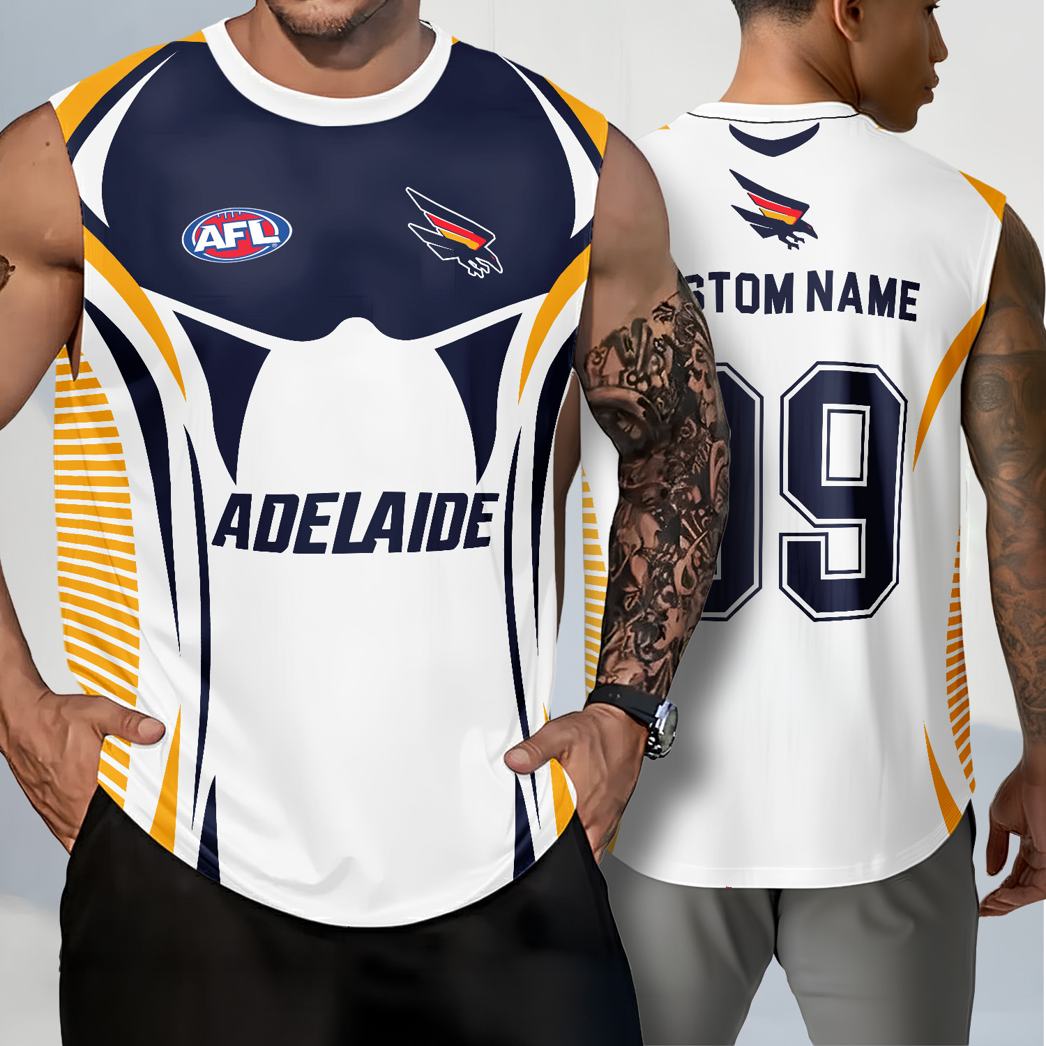 Auspiritmerch Adelaide Crows Personalized Tank Top Gift For Fans