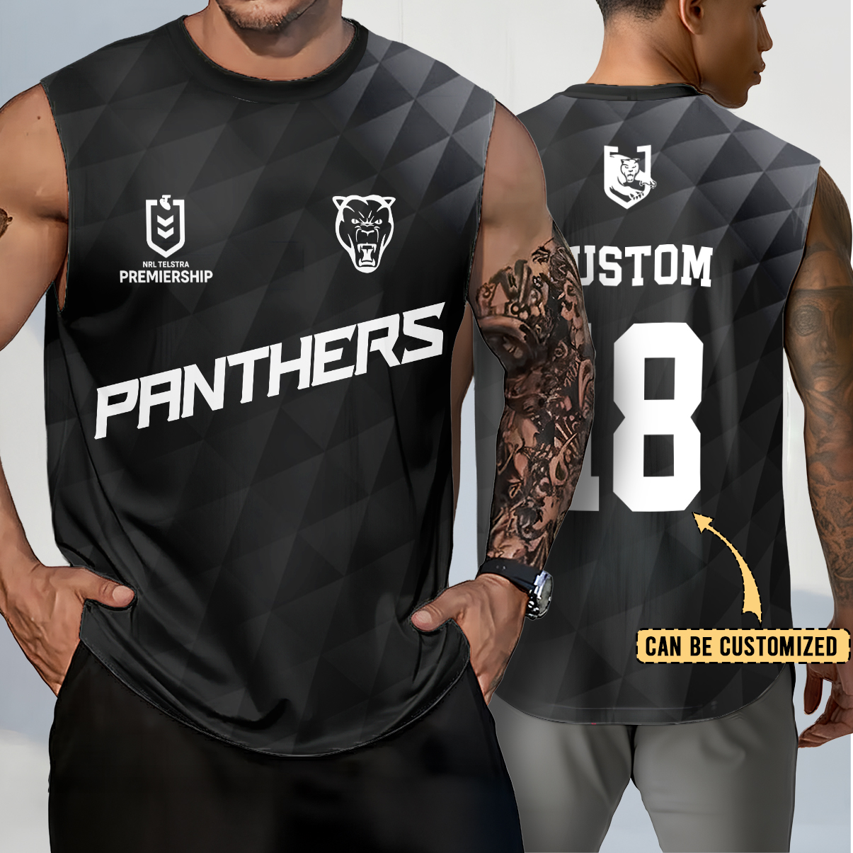 Auspiritmerch Penrith Panthers Personalized Tank Top Gift For Fans