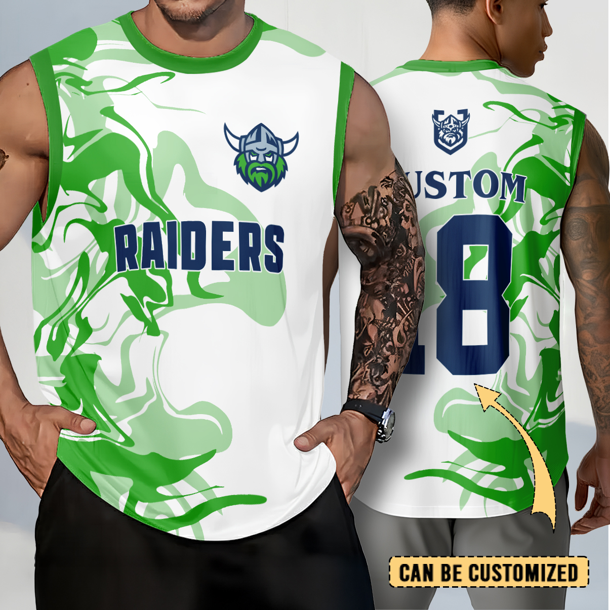 Auspiritmerch Canberra Raiders Personalized Tank Top Gift For Fans