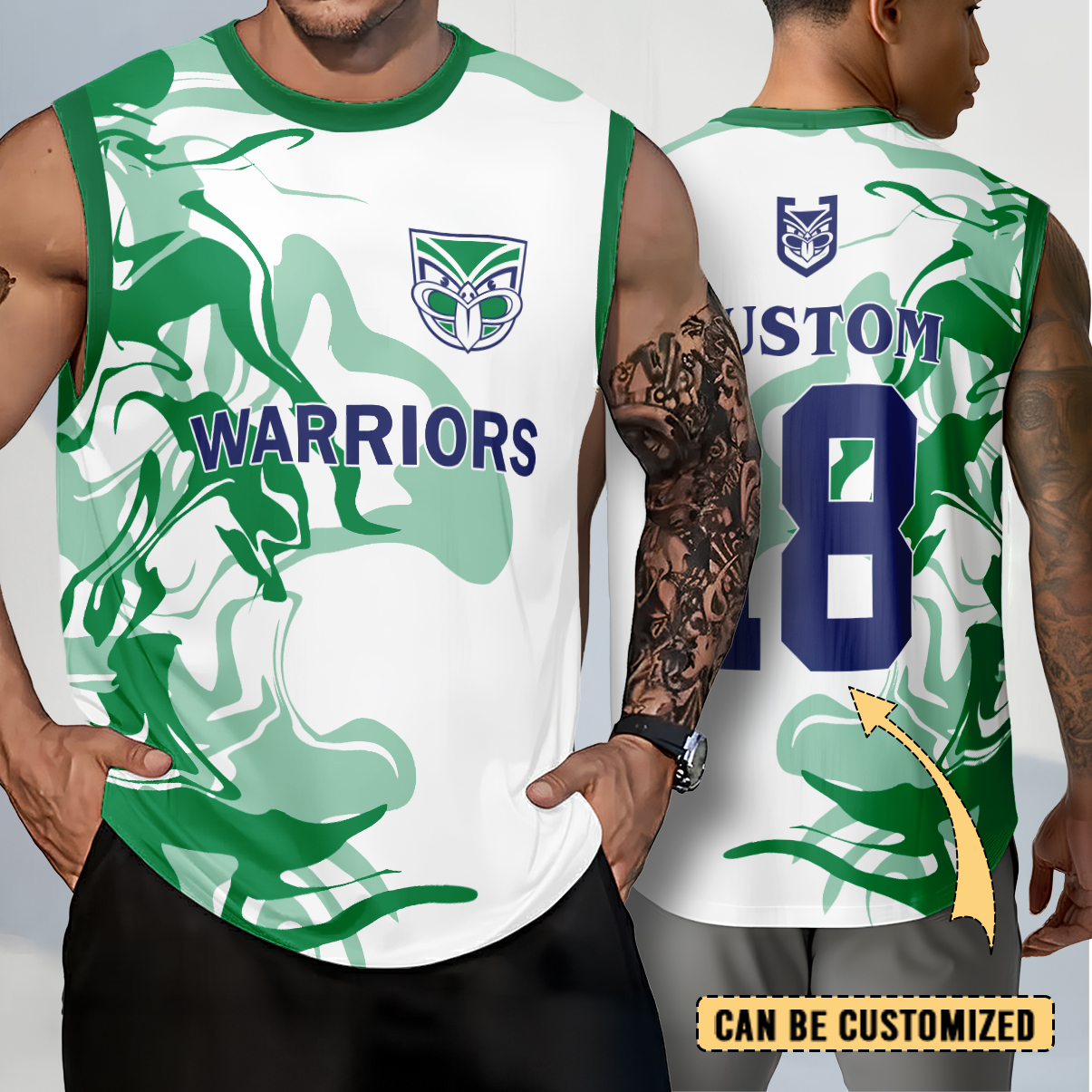 Auspiritmerch New Zealand Warriors Personalized Tank Top Gift For Fans