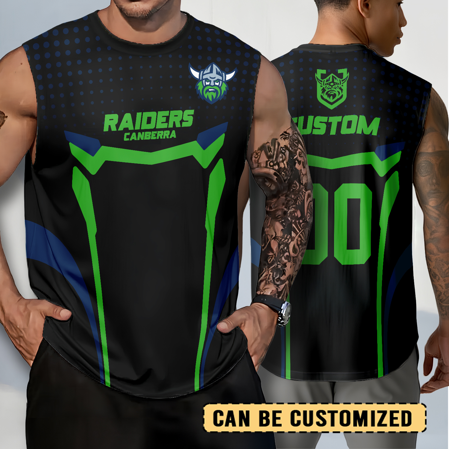 Auspiritmerch Canberra Raiders Personalized Tank Top Gift For Fans