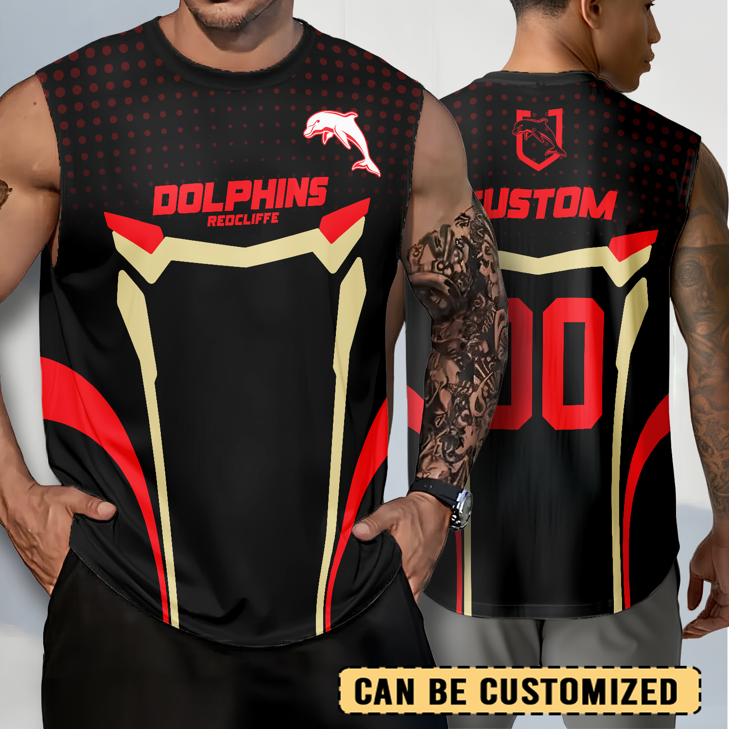 Auspiritmerch Dolphins Personalized Tank Top Gift For Fans