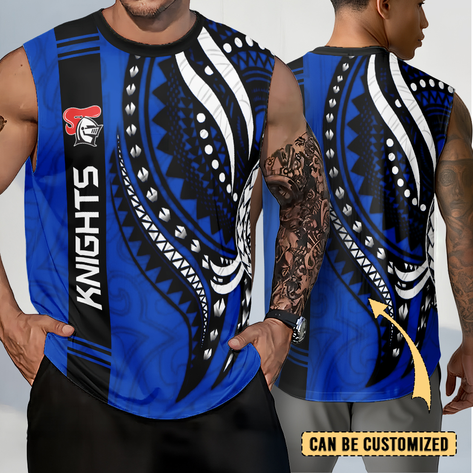 Auspiritmerch Newcastle Knights Personalized Tank Top Gift For Fans