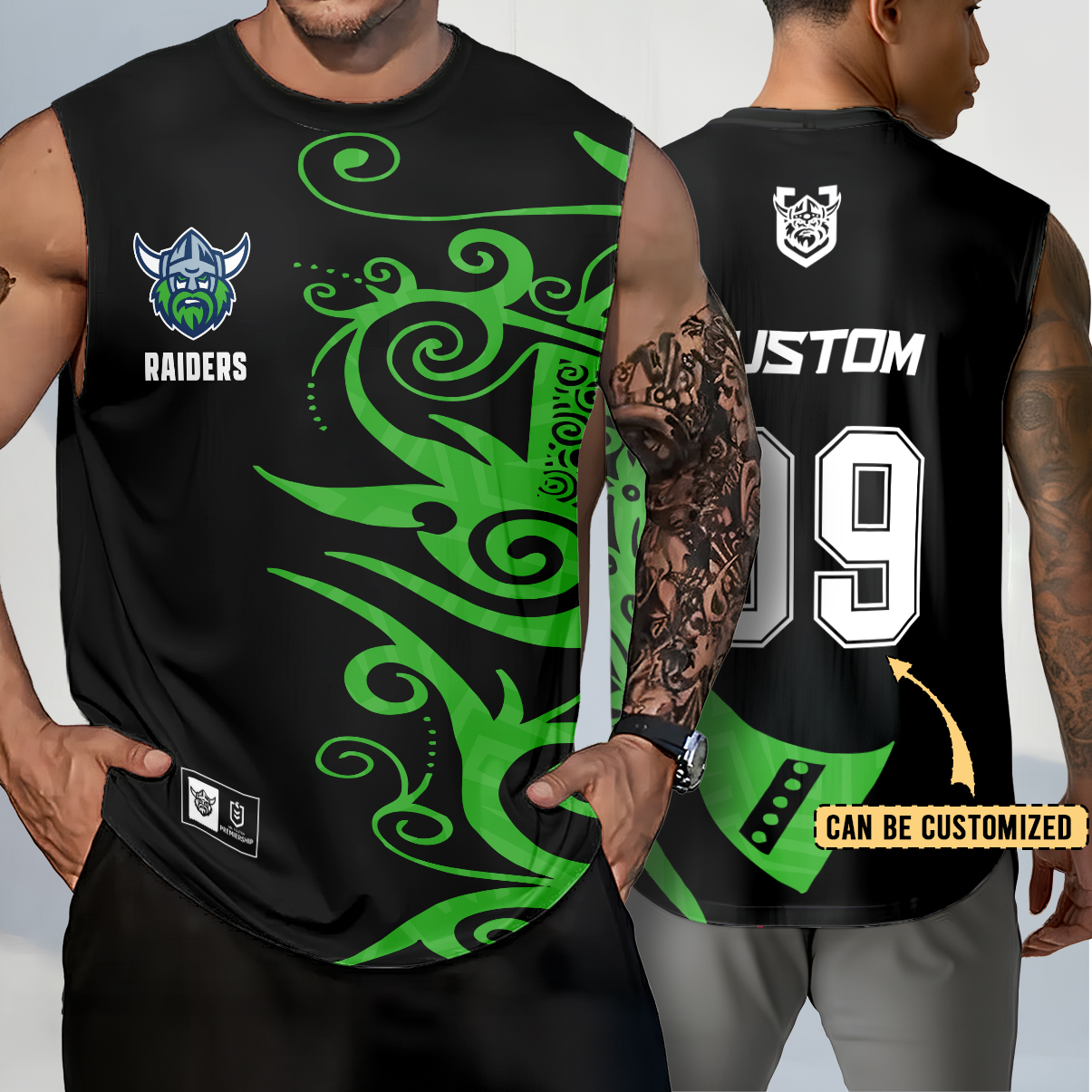 Auspiritmerch Canberra Raiders Personalized Tank Top Gift For Fans