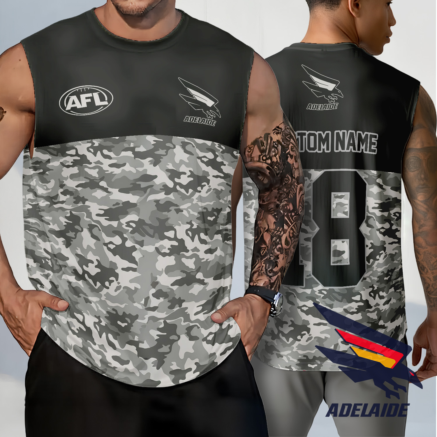 Auspiritmerch Adelaide Crows Personalized Tank Top Gift For Fans