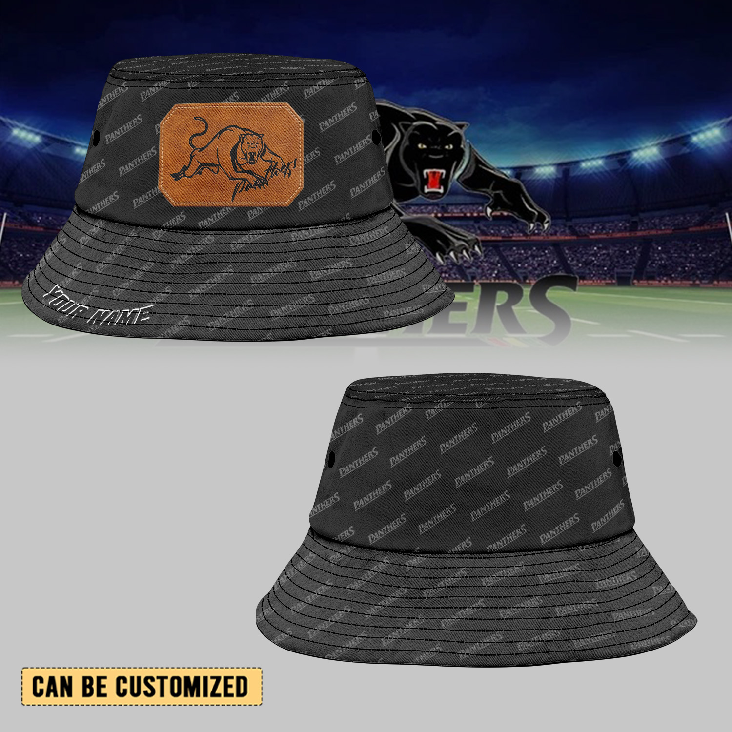 Auspiritmerch Penrith Panthers Sports Personalized Bucket Hat Gift For Fans