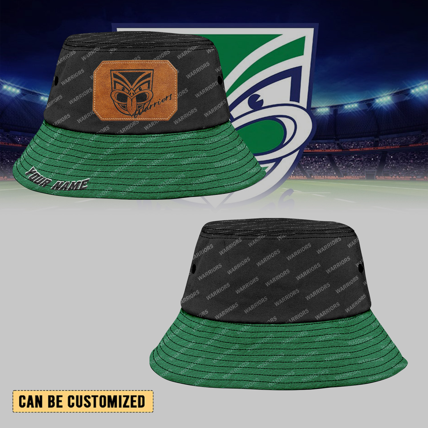 Auspiritmerch New Zealand Warriors Sports Personalized Bucket Hat Gift For Fans