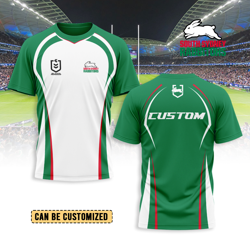 Auspiritmerch South Sydney Rabbitohs Personalized T Shirt Gift For Fans