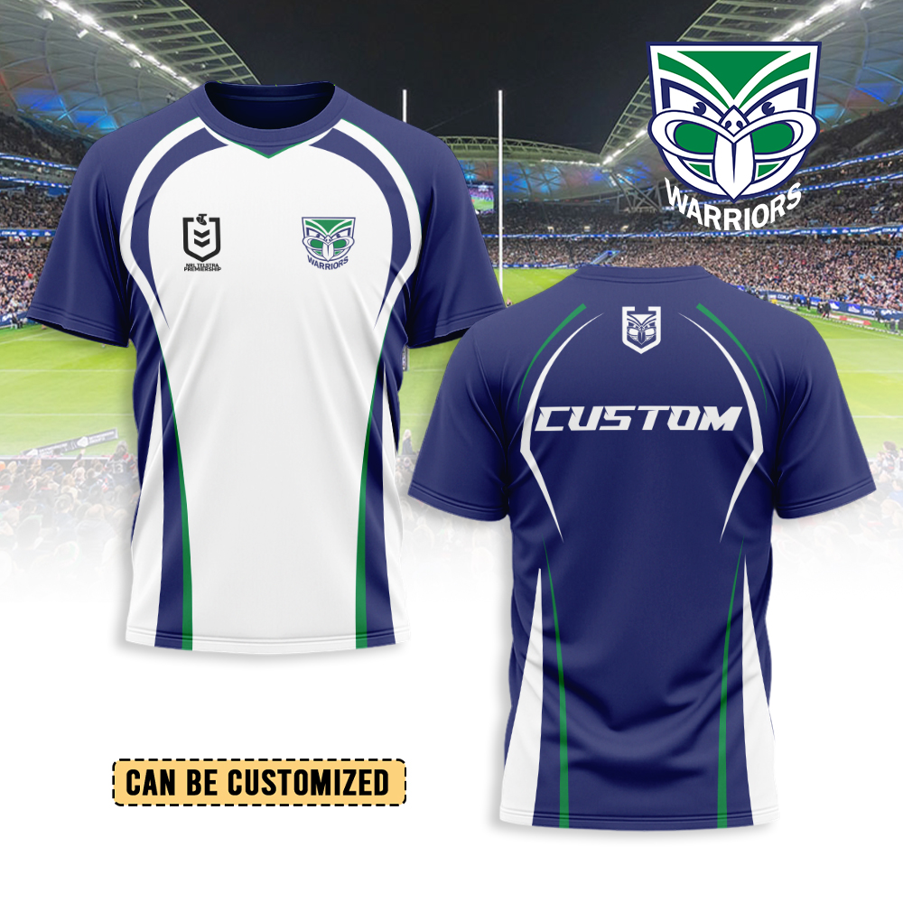 Auspiritmerch New Zealand Warriors Personalized T Shirt Gift For Fans