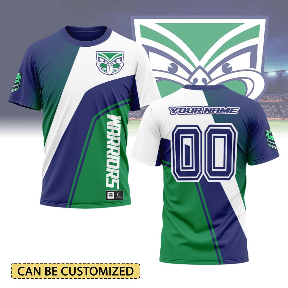 Auspiritmerch New Zealand Warriors Personalized T Shirt Gift For Fans