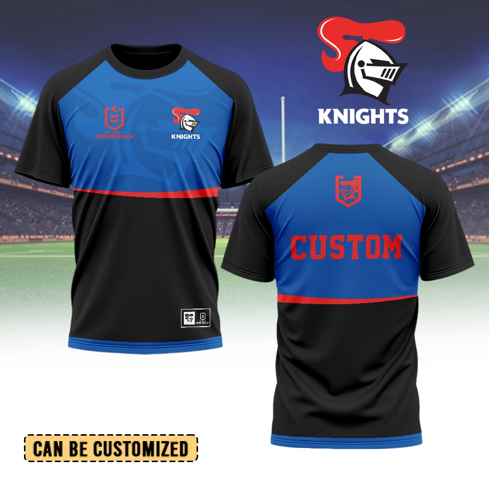 Auspiritmerch Newcastle Knights Personalized T Shirt Gift For Fans