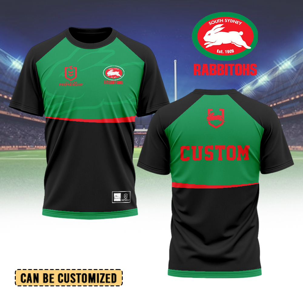 Auspiritmerch South Sydney Rabbitohs Personalized T Shirt Gift For Fans