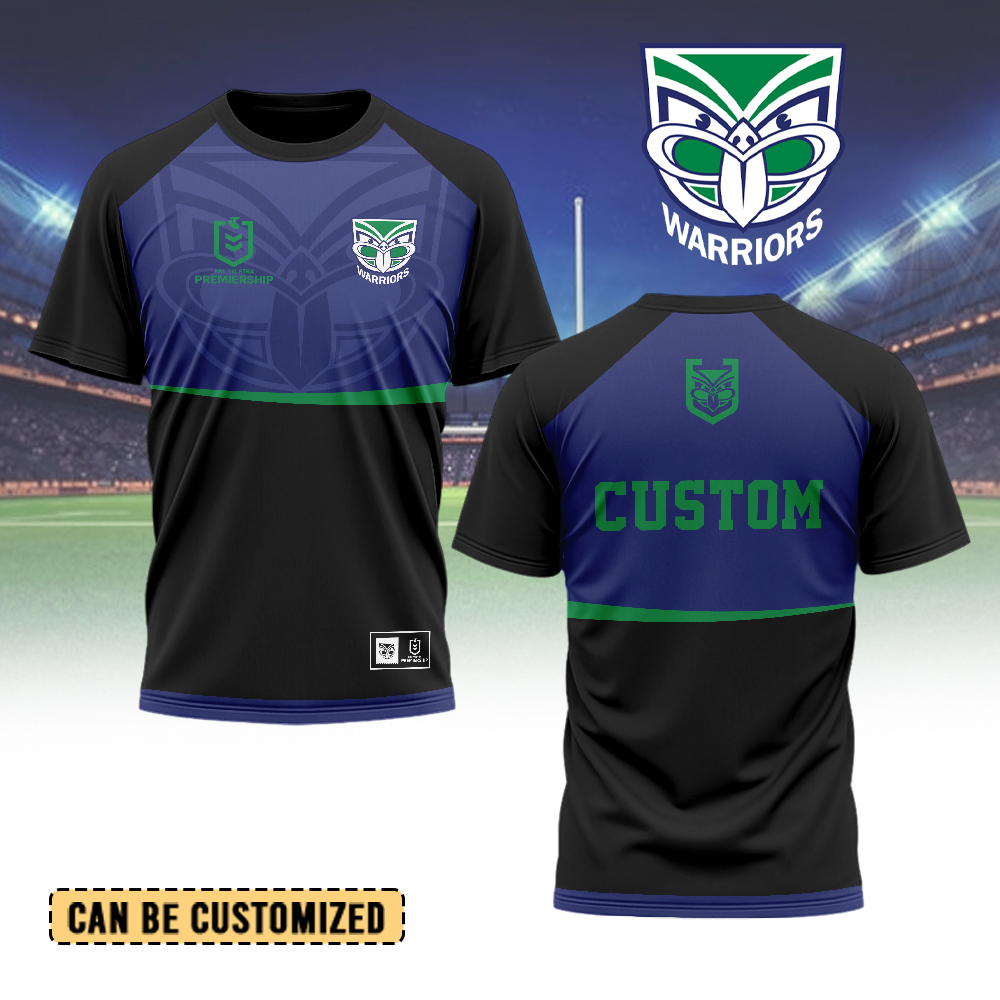 Auspiritmerch New Zealand Warriors Personalized T Shirt Gift For Fans