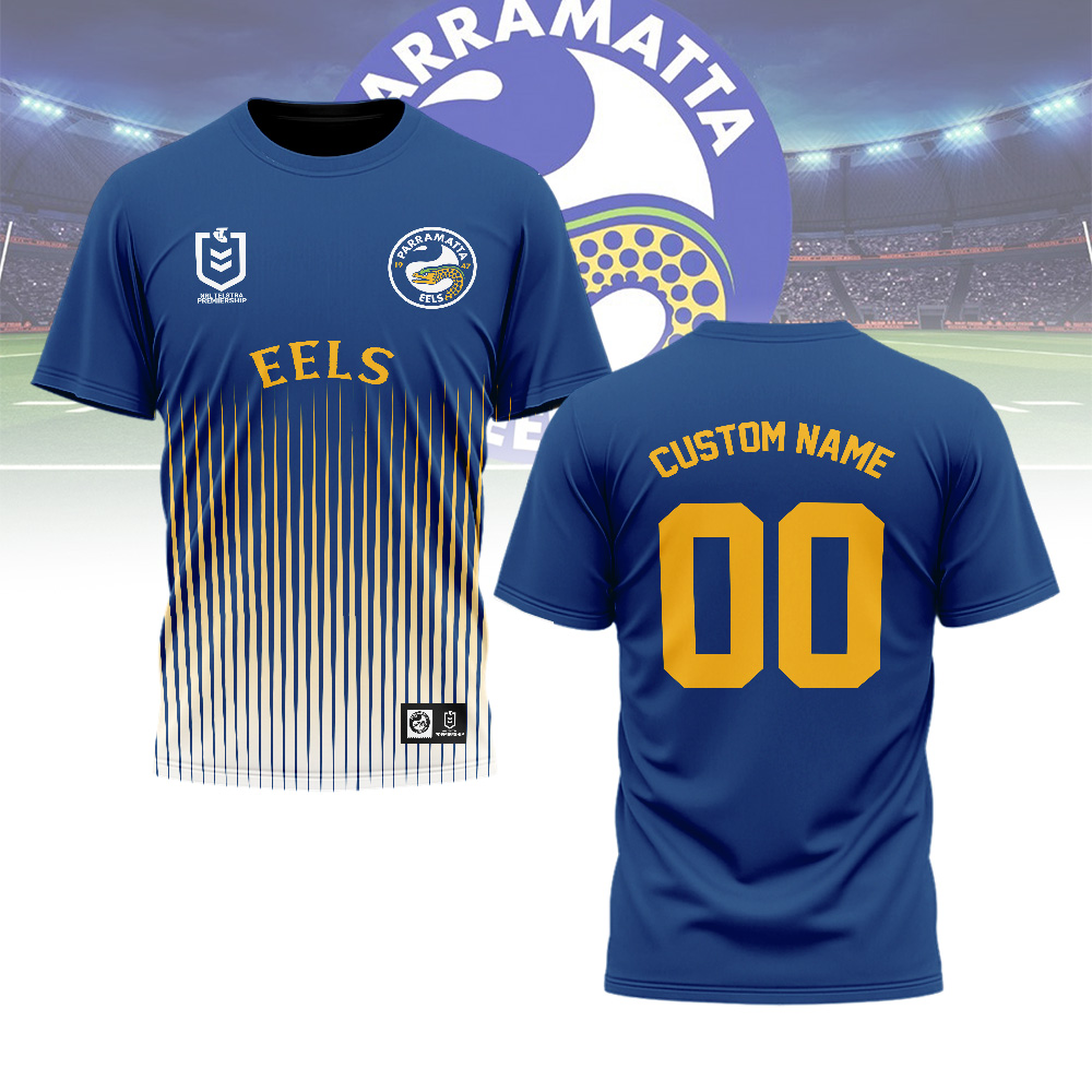 Auspiritmerch Parramatta Eels Personalized T Shirt Gift For Fans