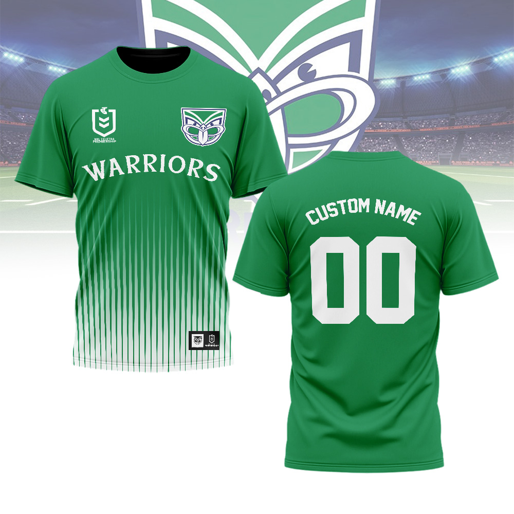Auspiritmerch New Zealand Warriors Personalized T Shirt Gift For Fans