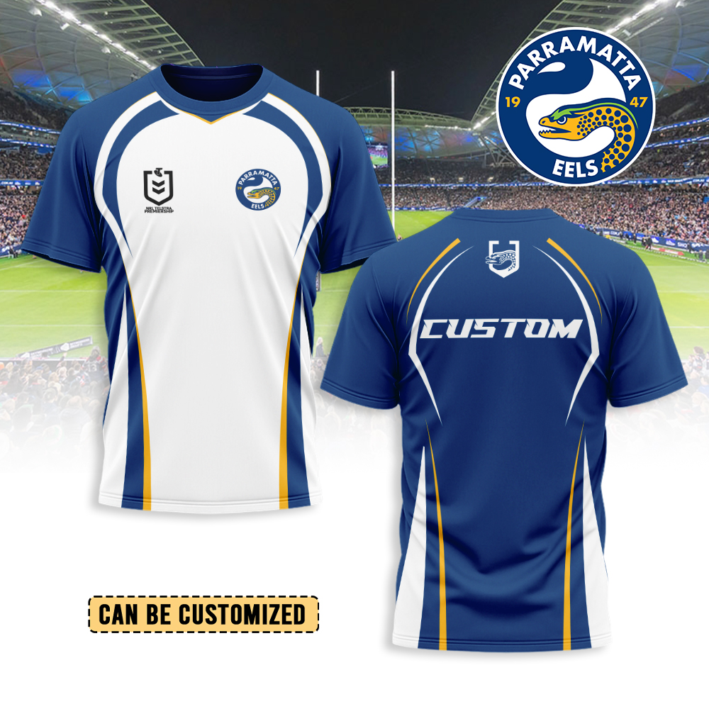 Auspiritmerch Parramatta Eels Personalized T Shirt Gift For Fans