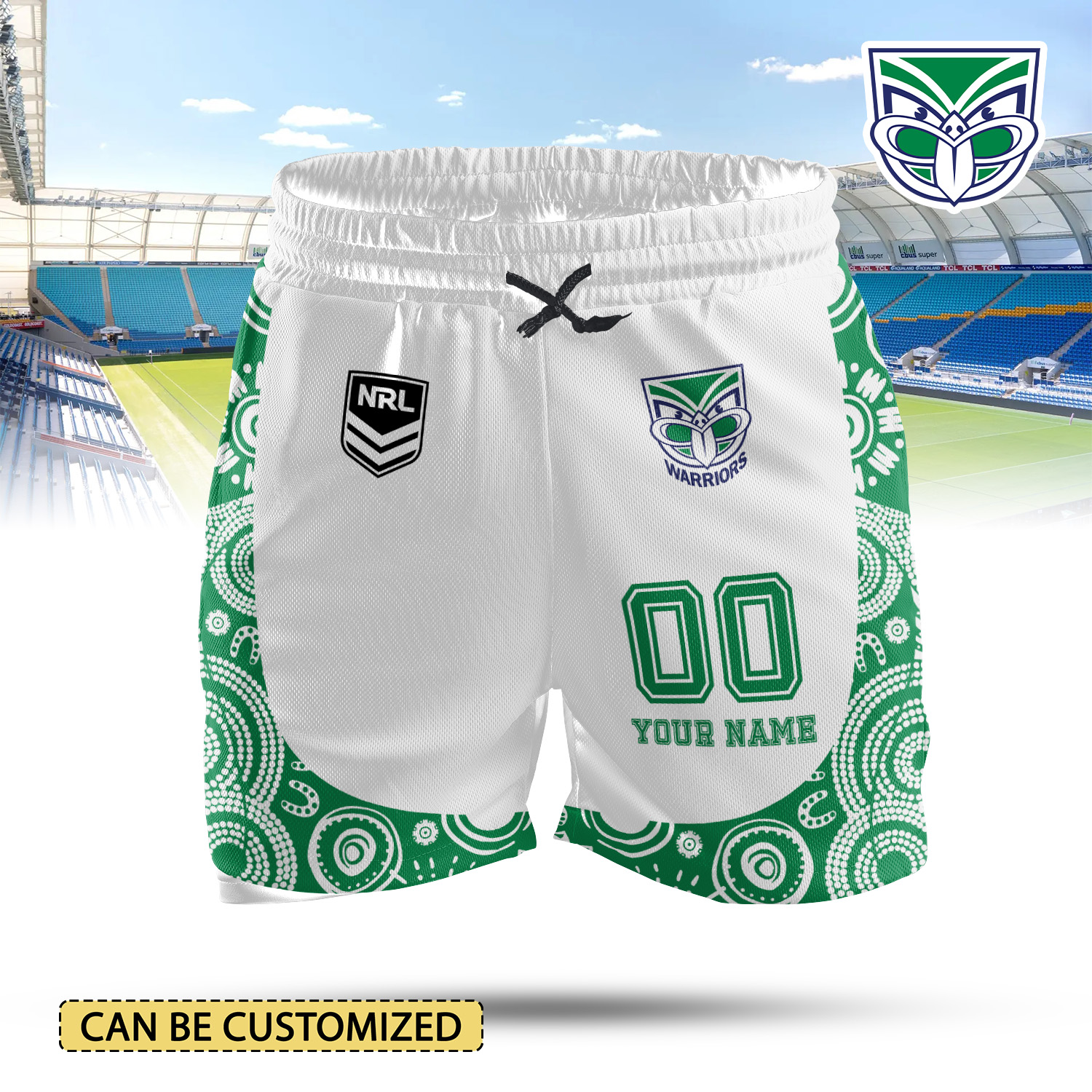 Auspiritmerch New Zealand Warriors Personalized 2-in-1 Performance Shorts Gift For Fans