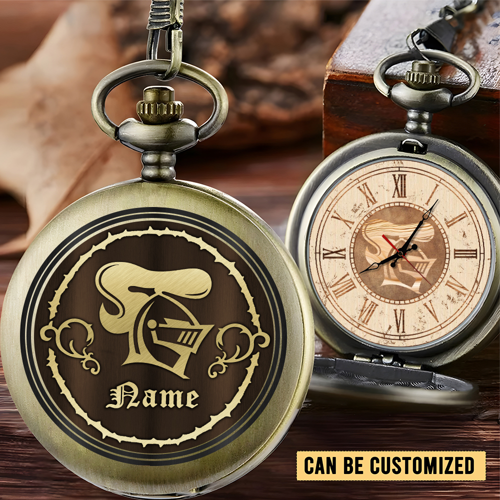 Auspiritmerch Newcastle Knights Personalized Pocket Watch Gift For Fans