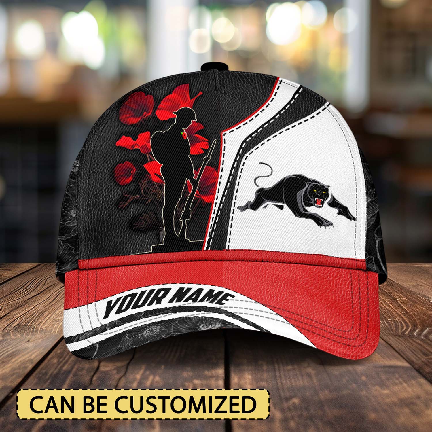 Auspiritmerch Penrith Panthers x Anzac Day Personalized Classic Cap Gift For Fans