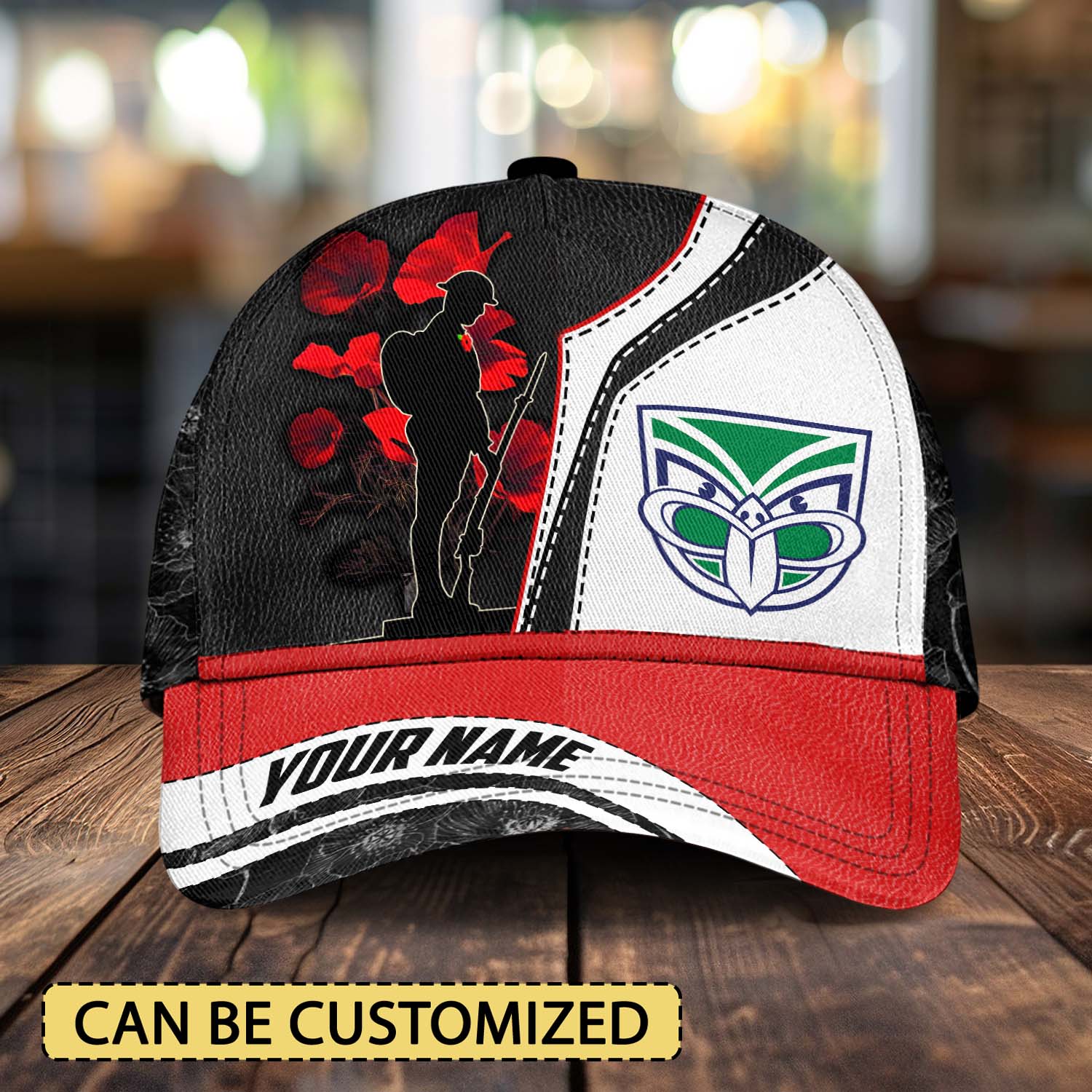Auspiritmerch New Zealand Warriors x Anzac Day Personalized Classic Cap Gift For Fans