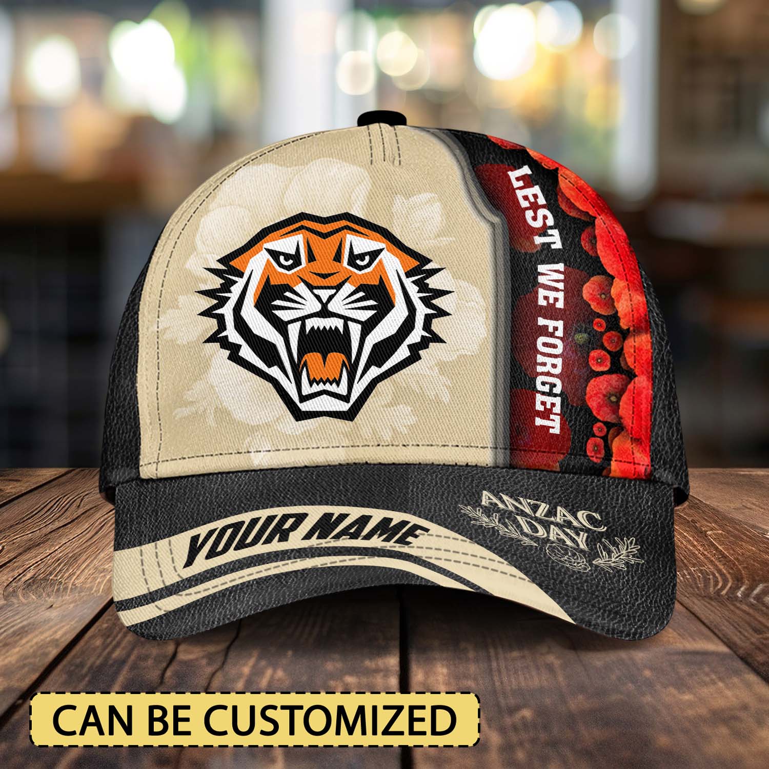 Auspiritmerch Wests Tigers x Anzac Day Personalized Classic Cap Gift For Fans